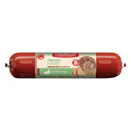 Zooplus Voordeelverpakking Fleischeslust Classic 12 x 800 g - Pure eend met appel en amarant aanbieding