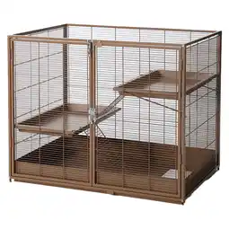 Zooplus TIAKI kooi voor kleine dieren Étagère karamel hoofdkooi 93,5x63x84cm kooi voor kleine dieren aanbieding