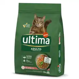 Zooplus 6 kg + 1,5 kg / 8,5 kg + 1,5 kg gratis! Ultima droogvoer voor katten - Adult Zalm 7,5 kg aanbieding