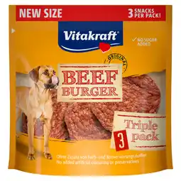 Zooplus Vitakraft Beef Burger - Rundvlees (3 stuks) aanbieding
