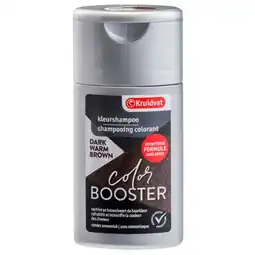 Kruidvat Kruidvat Color Booster Dark Warm Brown Kleurshampoo aanbieding