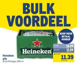 Makro Heineken pils aanbieding