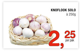 Amazing Oriëntal Knoflook Solo aanbieding