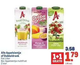Makro Alle Appelsientjeof Dubbeldrank aanbieding
