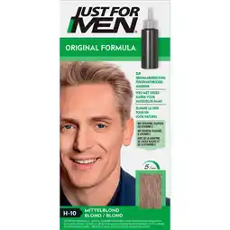Etos Just For Men Original Formula Blond H10 aanbieding