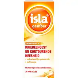 Etos Isla gember 30 pastilles aanbieding