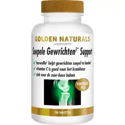 Etos Golden Naturals Soepele Gewrichten Support Tabletten 180 stuks aanbieding