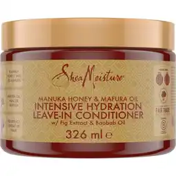 Etos Shea Moisture Manuka Honey & Mafura Oil Leave-in Conditioner 326 ML aanbieding