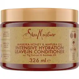 Etos Shea Moisture Manuka Honey & Mafura Oil Leave-in Conditioner 326 ML aanbieding