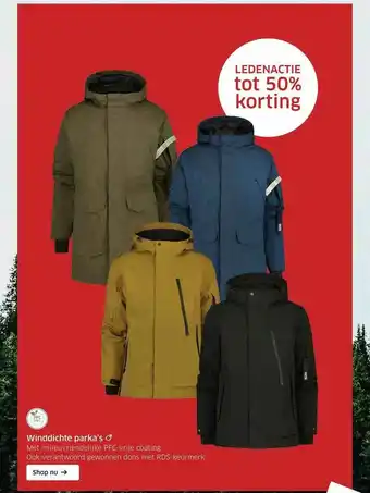 ANWB Winddichte Parka's aanbieding