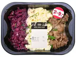 Hoogvliet Ted's Rode kool met hachee aanbieding