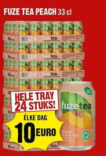 Dirck 3 Fuze Tea Peach aanbieding