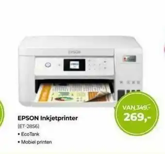 EP Epson Inkjetprinter (ET-2856) aanbieding