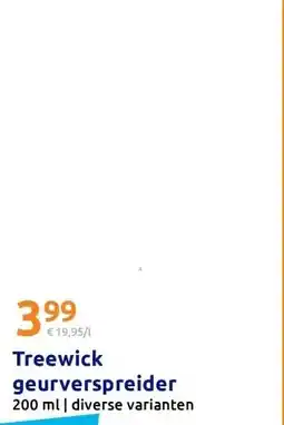 Action Treewick geurverspreider aanbieding