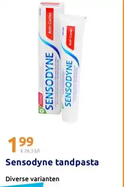 Action Sensodyne tandpasta aanbieding