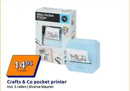 Action Crafts & Co pocket printer aanbieding
