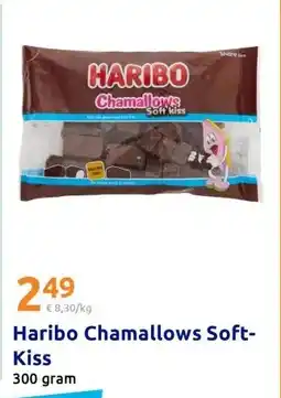 Action Haribo Chamallows Soft-Kiss aanbieding