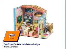 Action Crafts & Co DIY miniatuurhuisje aanbieding