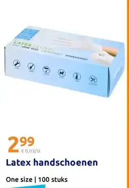 Action Latex handschoenen aanbieding