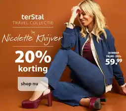 terStal Bomber aanbieding
