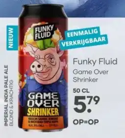 Mitra Funky Fluid Game Over Shrinker aanbieding