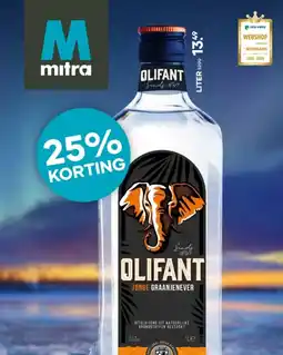 Mitra Olifant Jonge Graanjenever aanbieding