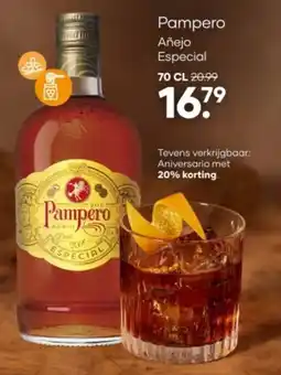 Mitra Pampero Añejo Especial aanbieding