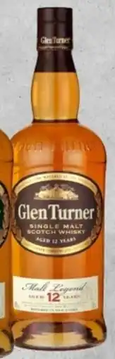 Mitra Glen Turner 12 Yrs Single Malt aanbieding