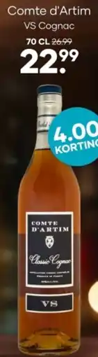 Mitra Comte d'Artim VS Cognac aanbieding