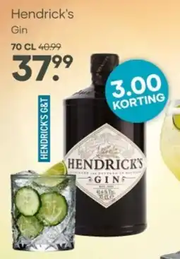 Mitra Hendrick's Gin aanbieding
