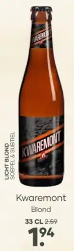 Mitra Kwaremont Blond aanbieding