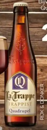 Mitra La Trappa Trappist Quadrupel aanbieding