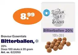 Bidfood Bravour Essentials Bitterballen, 20% aanbieding