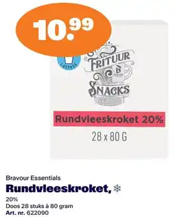 Bidfood Bravour Essentials Rundvleeskroket aanbieding