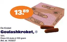 Bidfood De Kroket Goulashkroket aanbieding