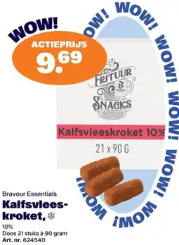 Bidfood Bravour Essentials Kalfsvleeskroket aanbieding