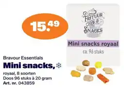 Bidfood Bravour Essentials Mini snacks royaal aanbieding