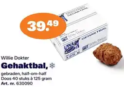 Bidfood Willie Dokter Gehaktbal aanbieding