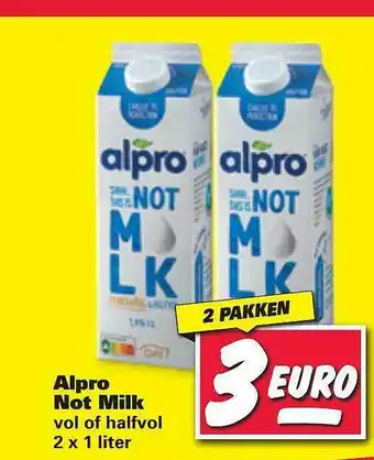 Nettorama Alpro Not Milk aanbieding