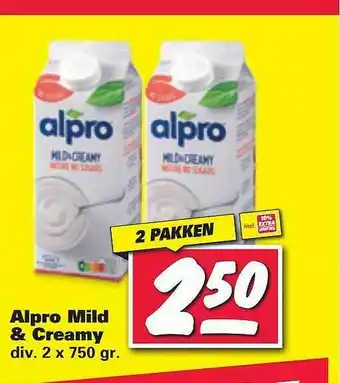 Nettorama Alpro Mild & Creamy aanbieding