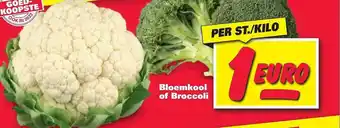 Nettorama Bloemkool Of Broccoli aanbieding