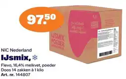 Bidfood NIC Nederland IJsmix aanbieding