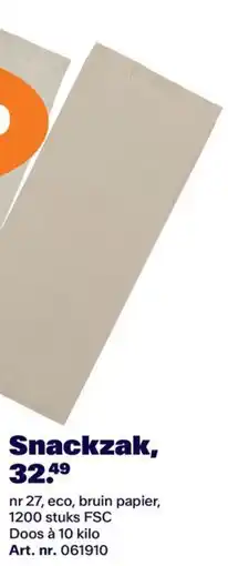 Bidfood Rabo Snackzak aanbieding