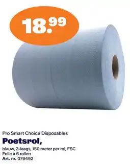 Bidfood Pro Smart Choice Disposables Poetsrol aanbieding