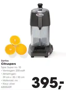 HANOS Santos Citruspers aanbieding
