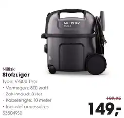 HANOS Nilfisk Stofzuiger aanbieding