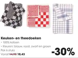 HANOS Keuken en theedoeken aanbieding