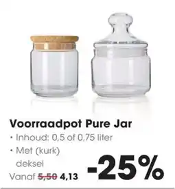 HANOS Voorraadpot Pure Jar aanbieding