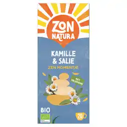PLUS Zonnatura Kamille & Salie Momentje Rust aanbieding