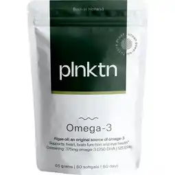 Etos Plnktn Algenolie Omega 3 60 softgels aanbieding